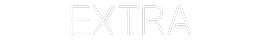 Néon sur mesure : Extra