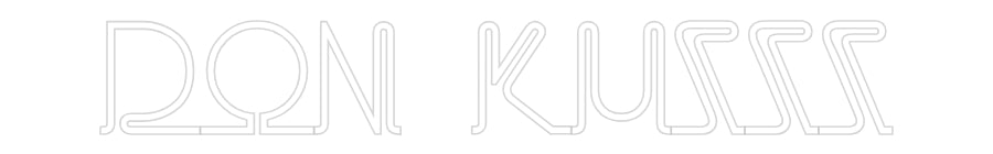Néon sur mesure : Don Kuzzz