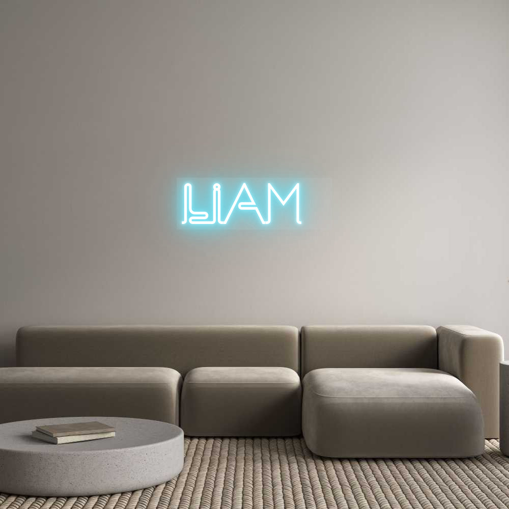 Néon sur mesure : Liam