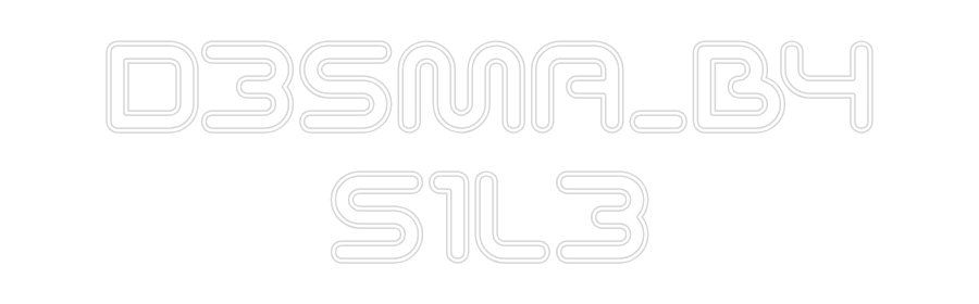 Néon sur mesure : D3SMA_B4
S1L3