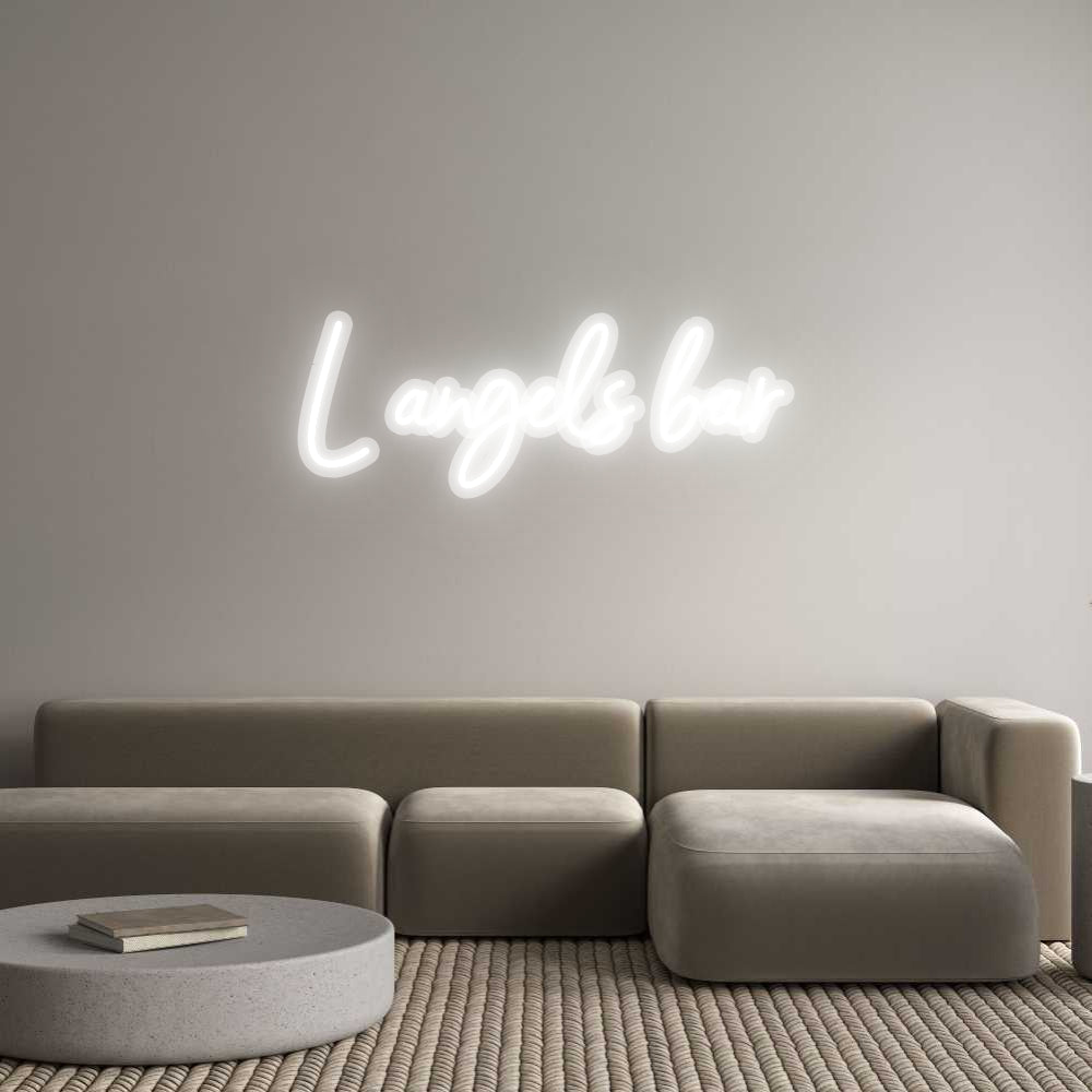 Néon sur mesure : L angels bar