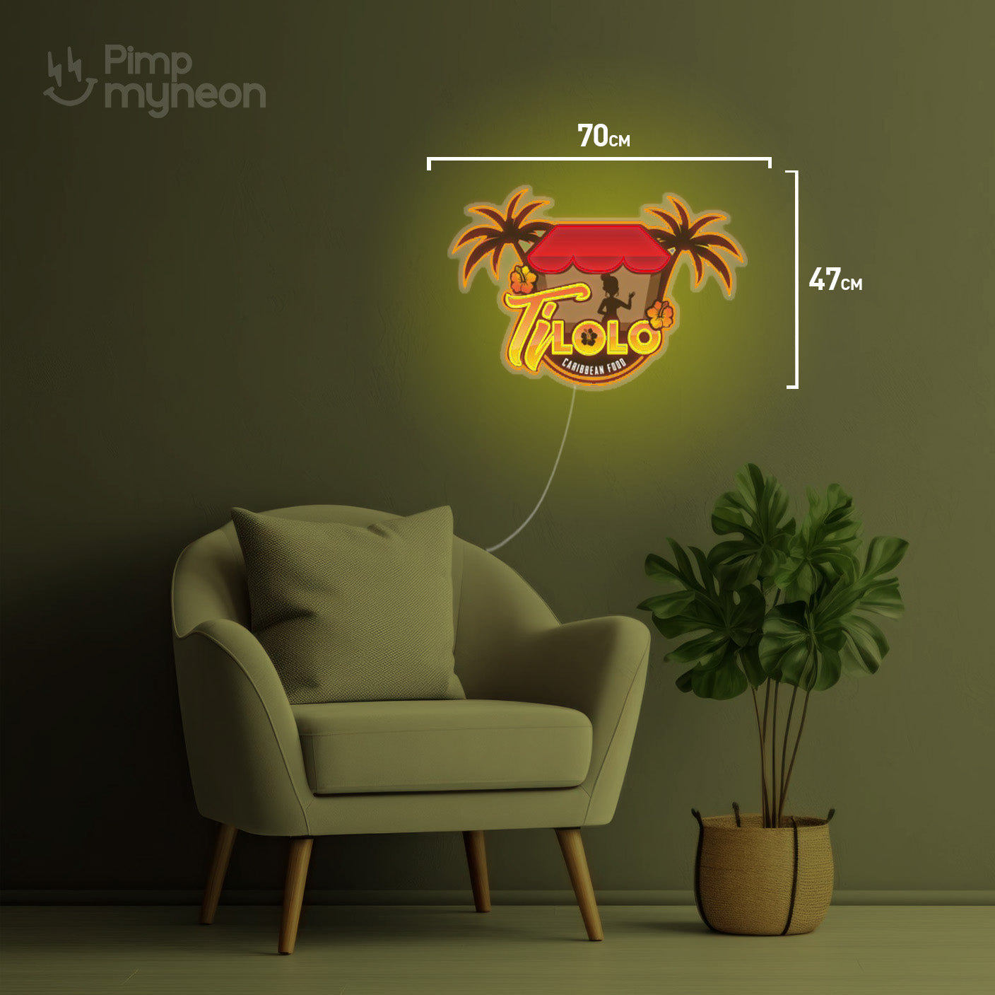 Neon Tilolo - Neon personnalisé