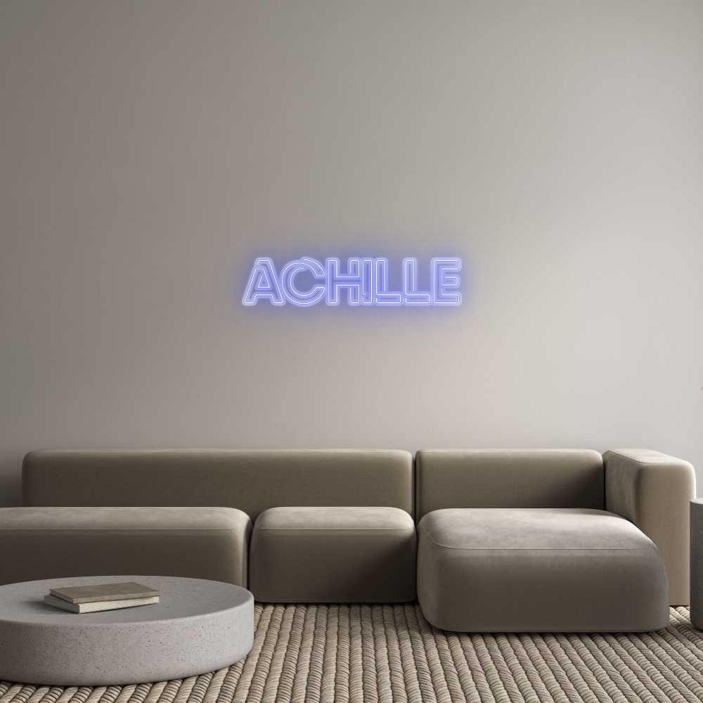 Néon sur mesure : Achille