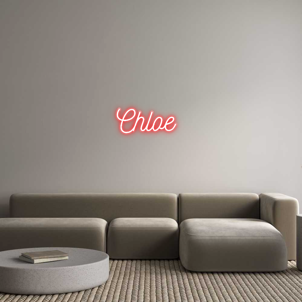 Néon sur mesure : Chloe