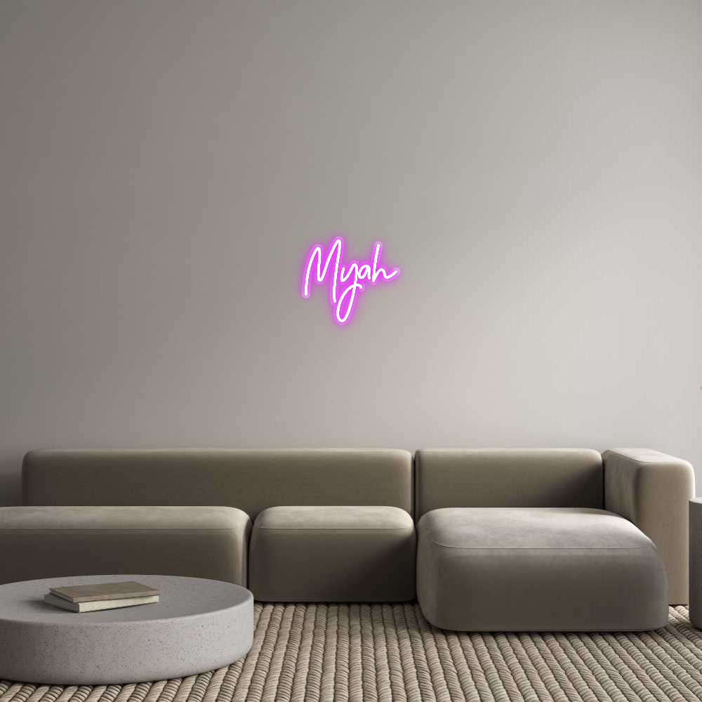 Néon sur mesure : Myah