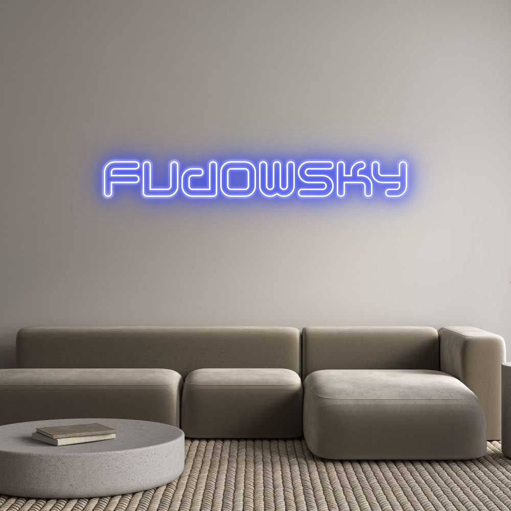 Néon sur mesure : fvdowsky