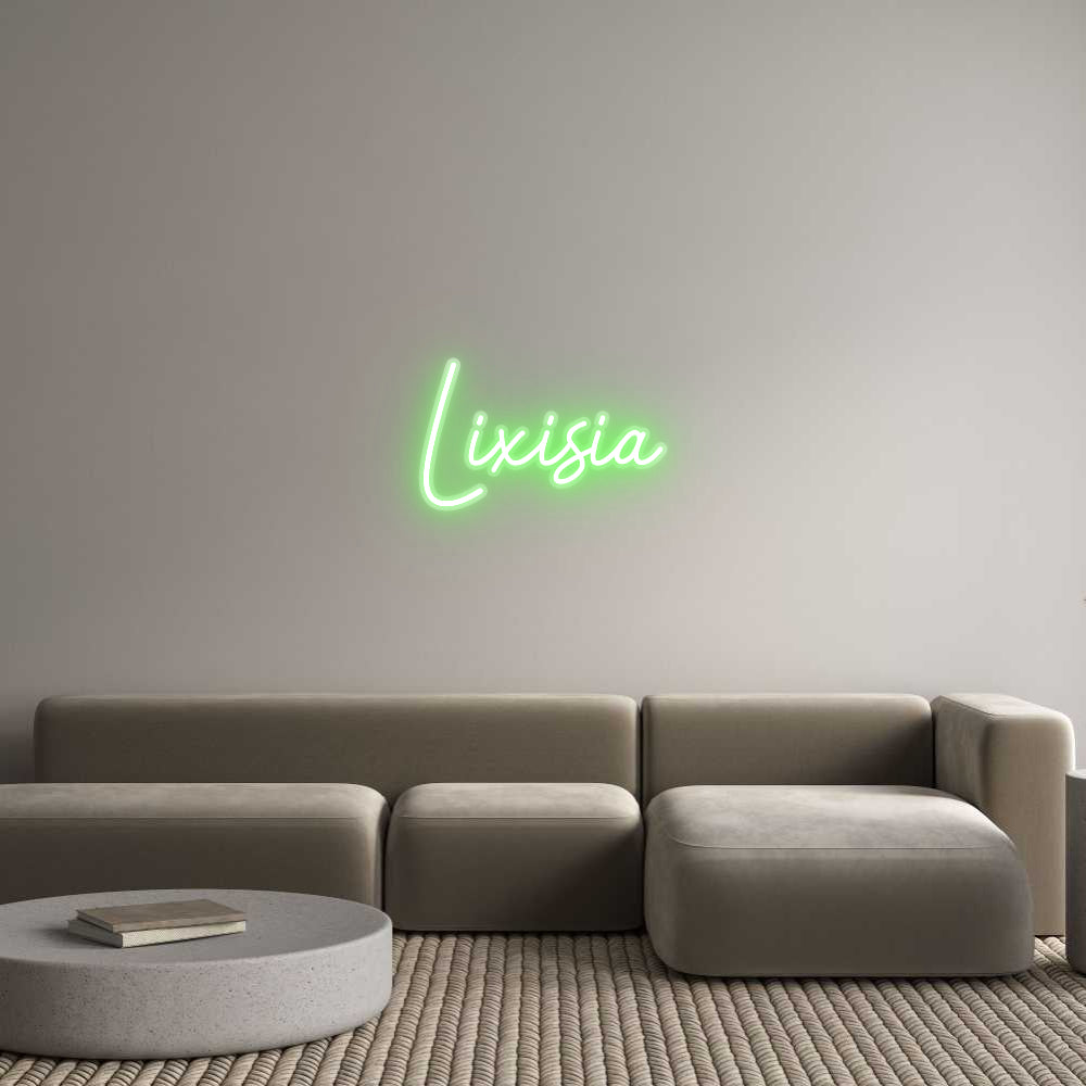 Néon sur mesure : Lixisia