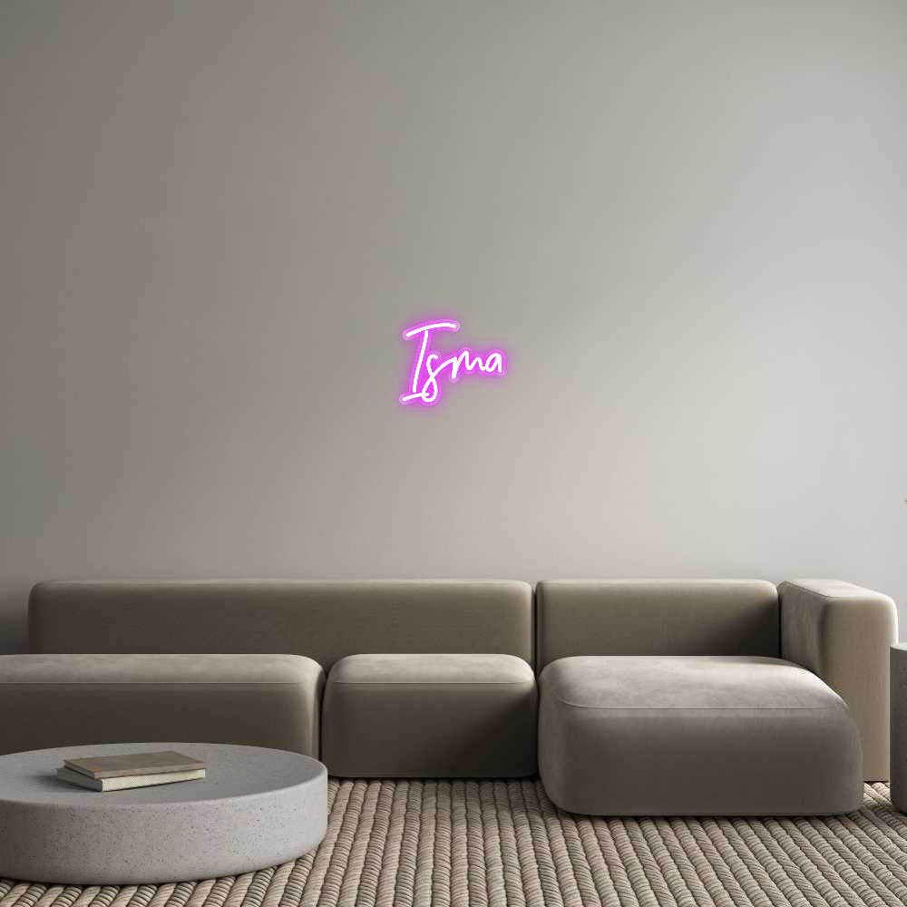 Néon sur mesure : Isma