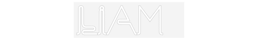 Néon sur mesure : Liam