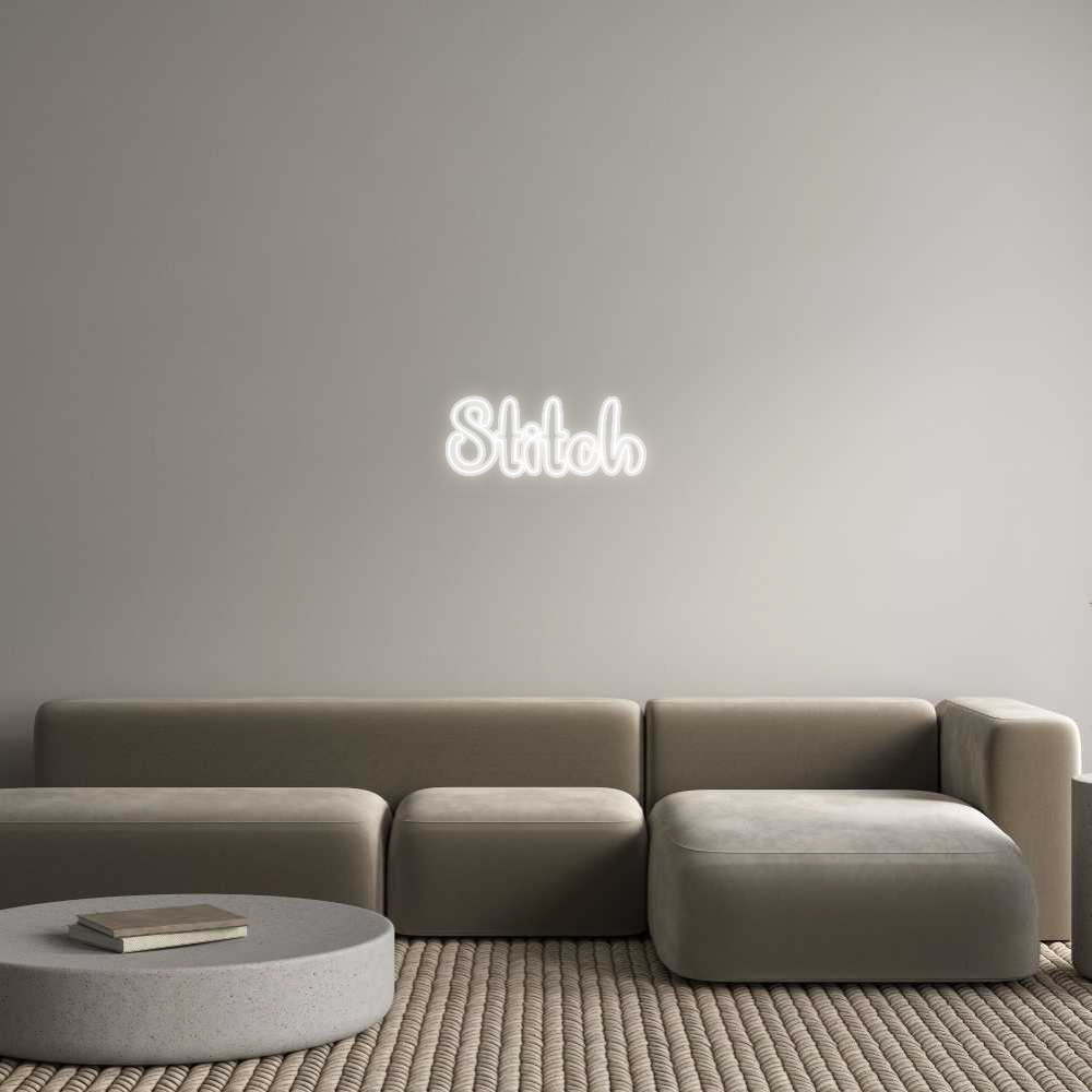 Néon sur mesure : Stitch