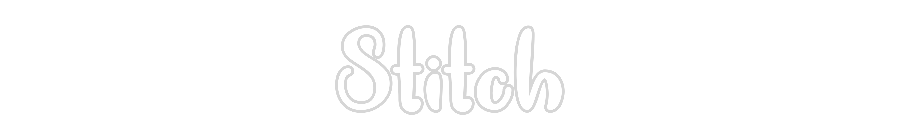 Néon sur mesure : Stitch